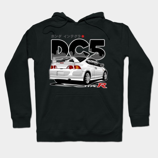 Integra DC5 Type R Hoodie by idrdesign